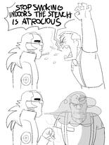 charon is sensitive to unpleasant smells