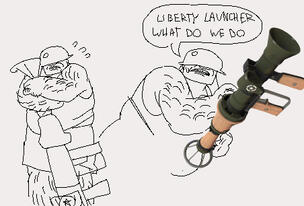 carl and his liberty launcher
